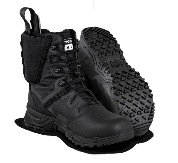 Original S.W.A.T Alpha Defender 8" Polishable Toe  Men’s Black 177901 - BootSolution