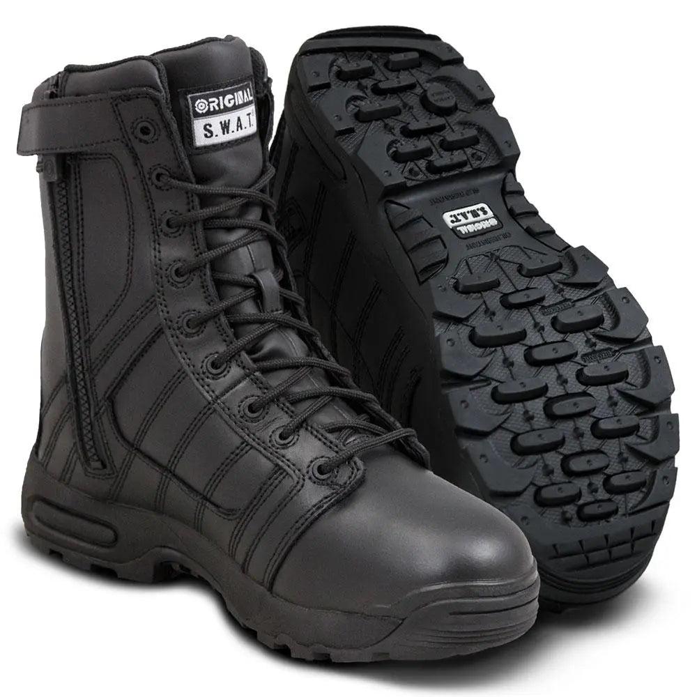 Original S.W.A.T Metro Air 9" Sise Zip 200 Men's Black 123401 - BootSolution