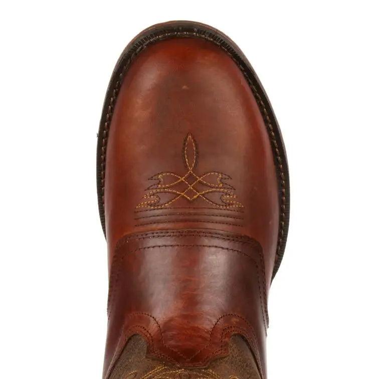 Rebel By Durango Brown Saddle Western Boot DB5468 - BootSolution