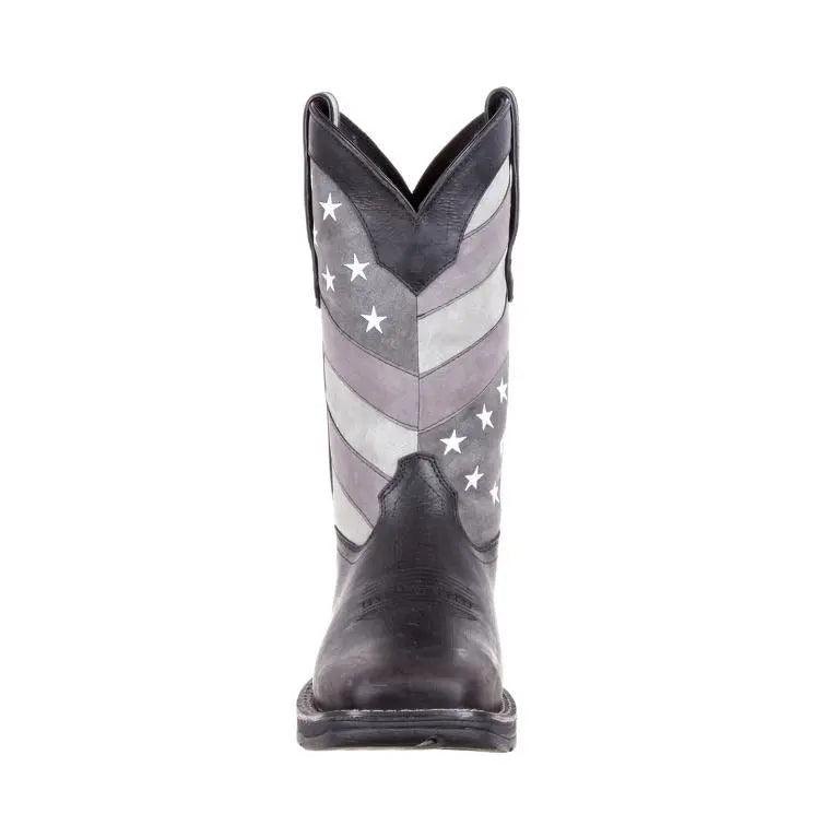 Rebel By Durango Faded Black Flag  Western Boot DDB0125 - BootSolution