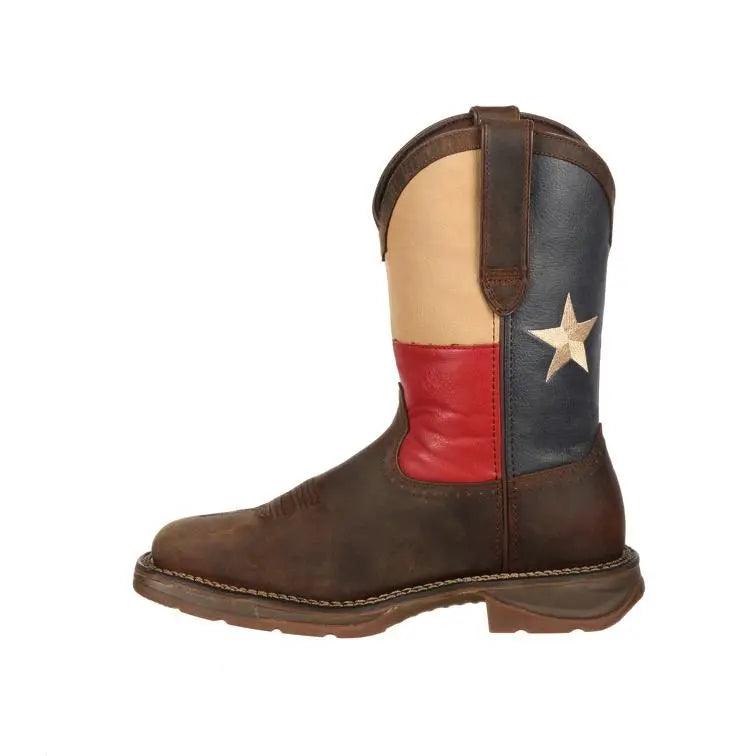 Rebel By Durango Steel Toe Taxes Flag Western Boot DB021 - BootSolution