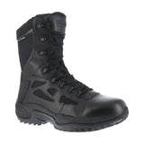 Reebok Duty Men' Stealth Tactical 8" Side Zipper Boot RB8877 - BootSolution
