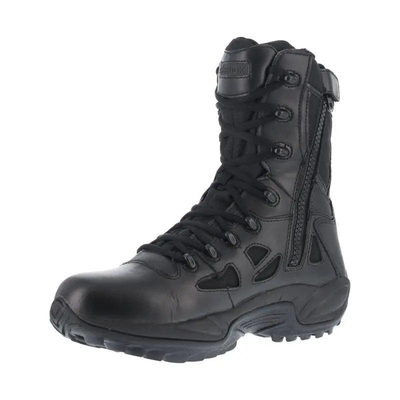 Reebok Duty Men' Stealth Tactical 8" Side Zipper Boot RB8877 - BootSolution