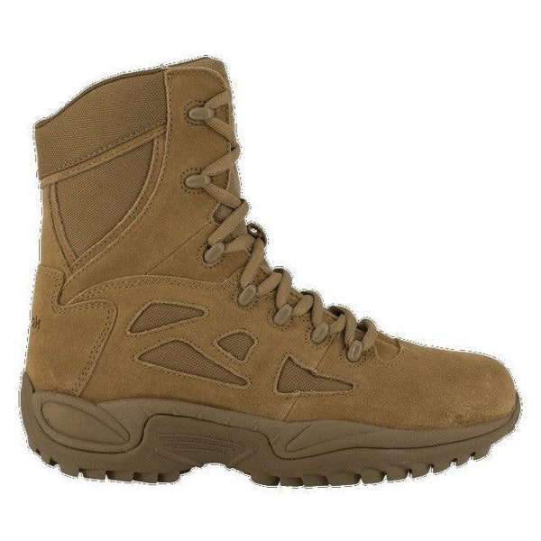 Reebok Men’s 8” Stealth Rapid Response Tactical Boot Coyote RB8977 - BootSolution