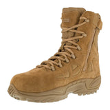 Reebok Men’s Stealth 8” Side-Zip Composite Toe Coyote Boot RB8850 - BootSolution