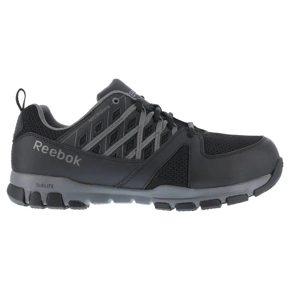 Reebok Men's Steel  Toe Static Dissipative Slip Resistant Shoe RB4016 - BootSolution
