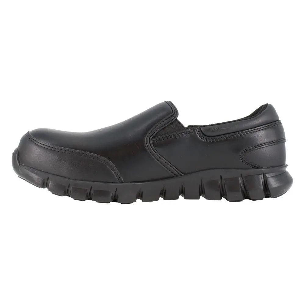 Reebok Mens Athletic Sublite Cushion Composite Toe Slip-On Work Shoe RB4036 - BootSolution