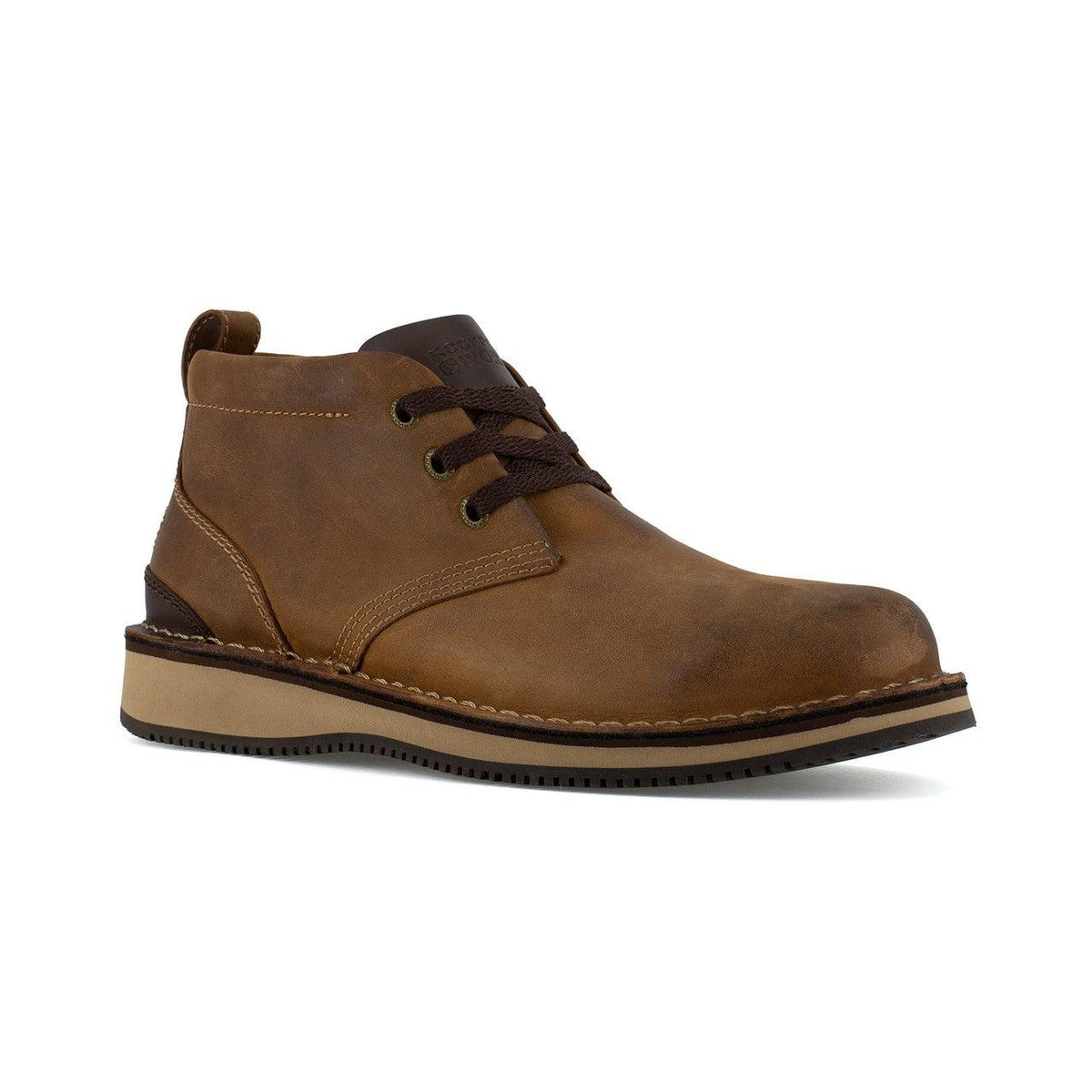 Rockport Work More Energy RK6628 Arbeitsschuhe Für Herren – Deer Tan, 14 W US, Wasserdicht & Rutschfest