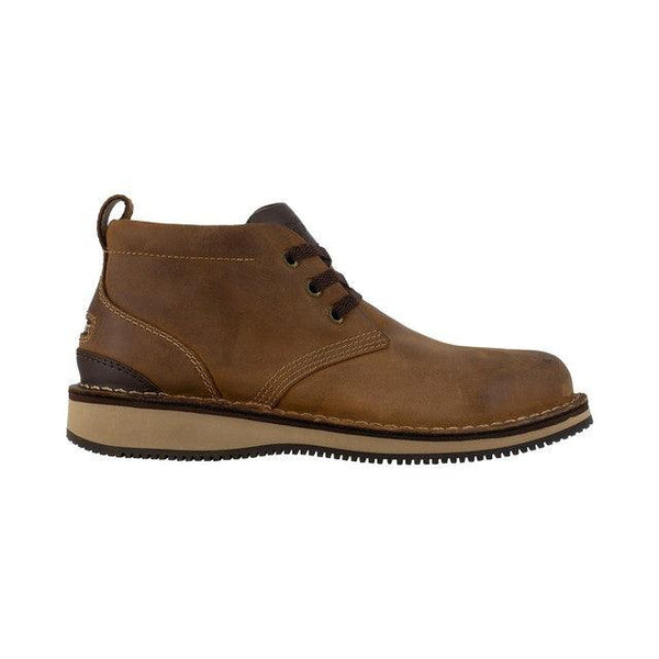 Rockport Brown Lace-up Chukka, Steel Toe RK2801 - BootSolution
