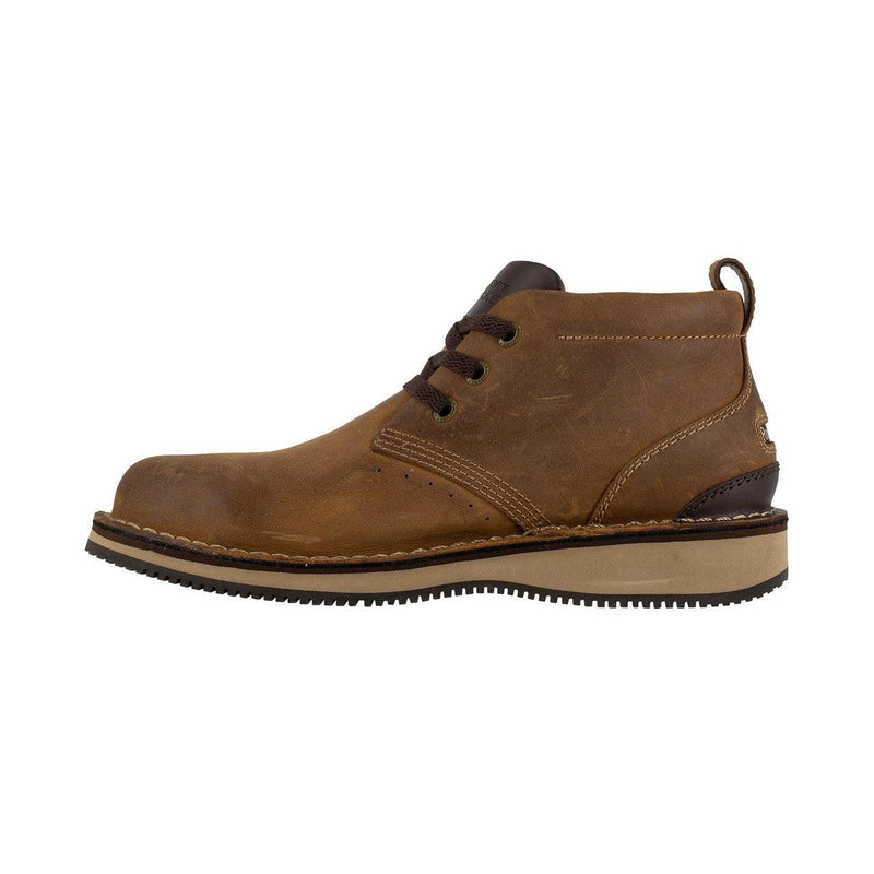 Rockport Brown Lace-up Chukka, Steel Toe RK2801 - BootSolution