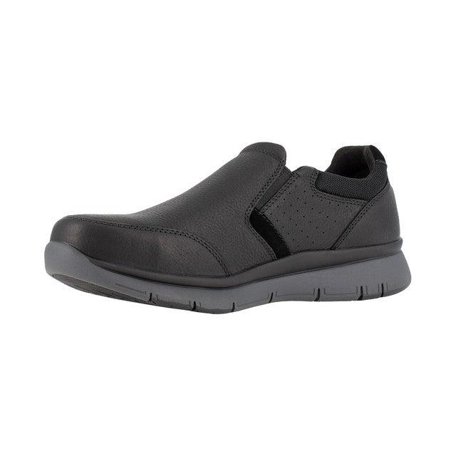 Rockport Men’s Black Slip-On Steel Toe Casuals Work Shoe RK5715 - BootSolution