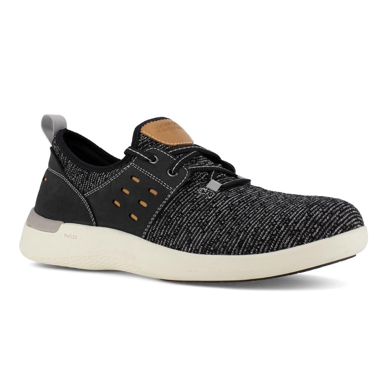 Rockport Men’s Black TruFlex Composite Toe Work Shoe RK4689 - BootSolution
