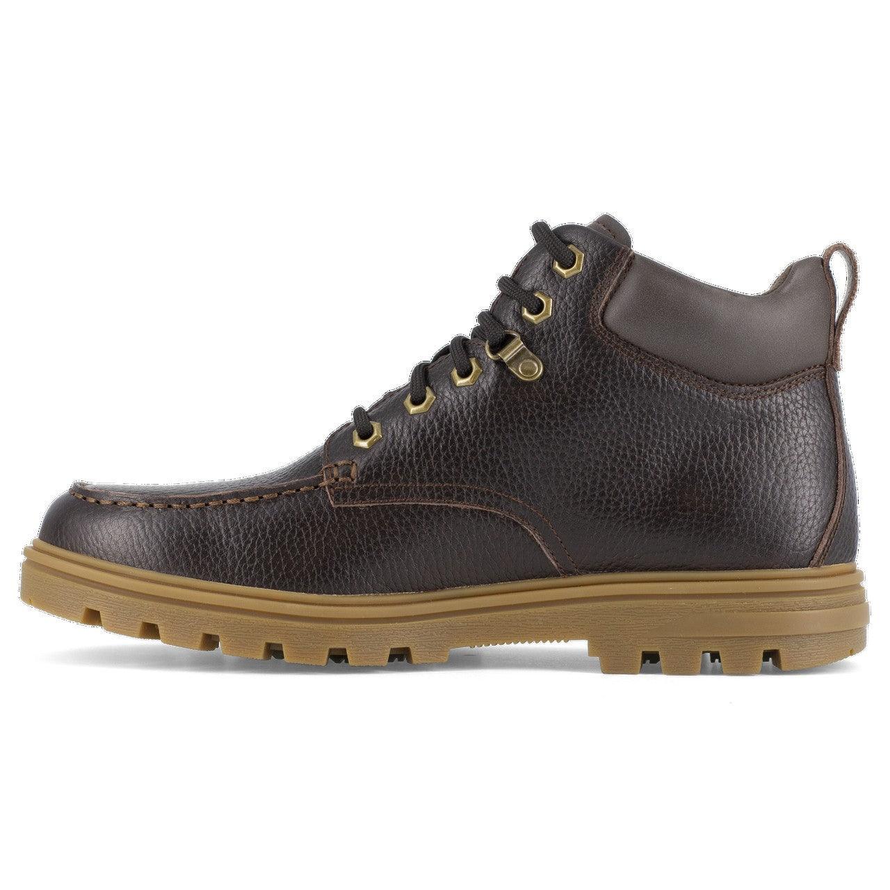 Rockport Men’s Brown Moccasin Waterproof Alloy Toe Work Boot RK6710 - BootSolution