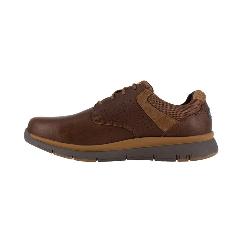 Rockport Men’s Brown Steel Toe Casual Work Shoe RK5700 - BootSolution