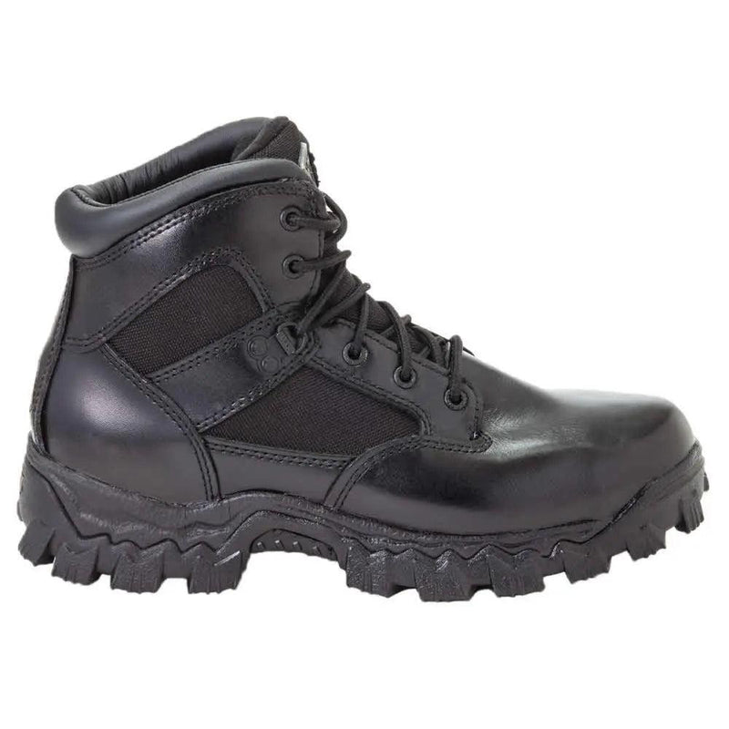 Rocky AlphaForce Waterproof 6 Inch Slip Resistant Black Duty Boot 2167 - BootSolution