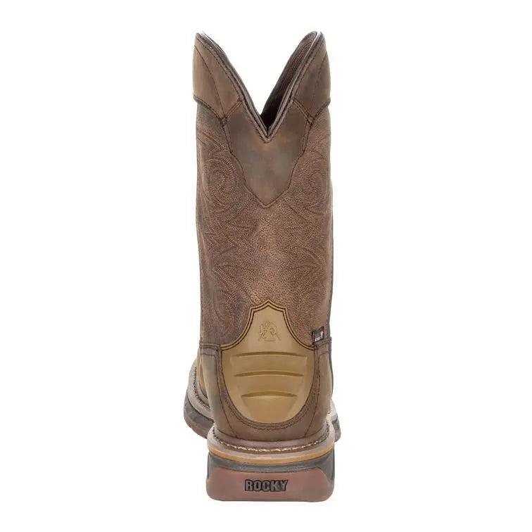 Rocky Iron Skull Men's Composite Toe Internal Met Guard Waterproof Western Boot RKW0288 - BootSolution