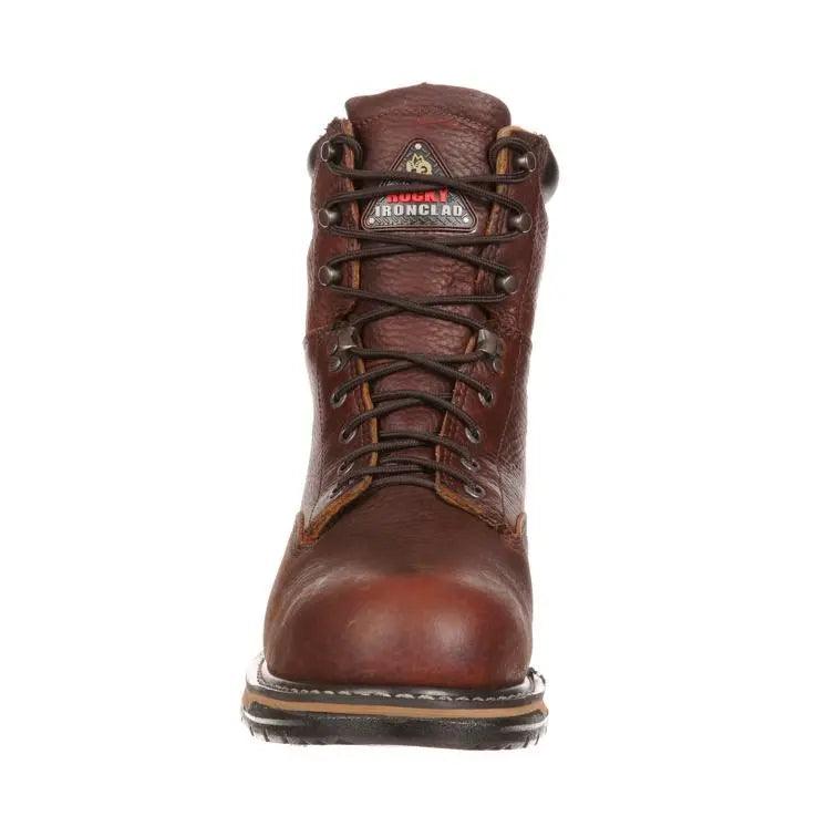 ROCKY IRONCLAD STEEL TOE WATERPROOF WORK BOOTS 6693 - BootSolution
