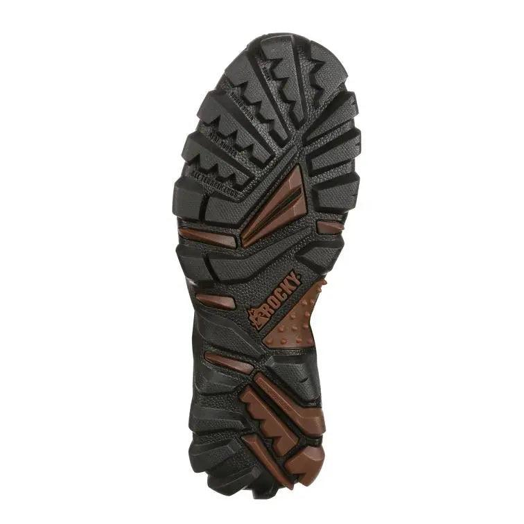 Rocky Lace-Up Side-Zip Waterproof Mossy Oak Snake Proof Hunting Boot 7379 - BootSolution