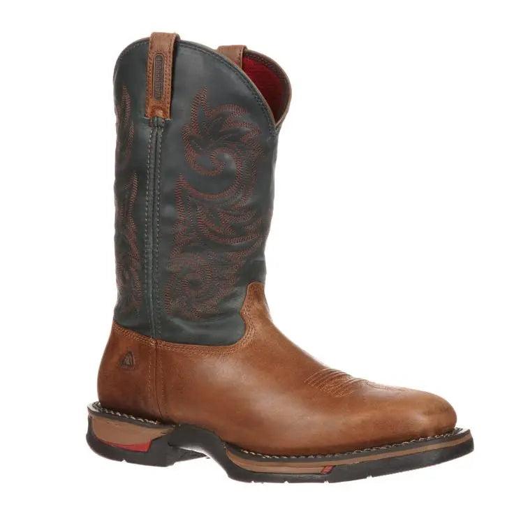 Rocky Long Range Mens Waterproof Western Pull-On Boot 8656 - BootSolution