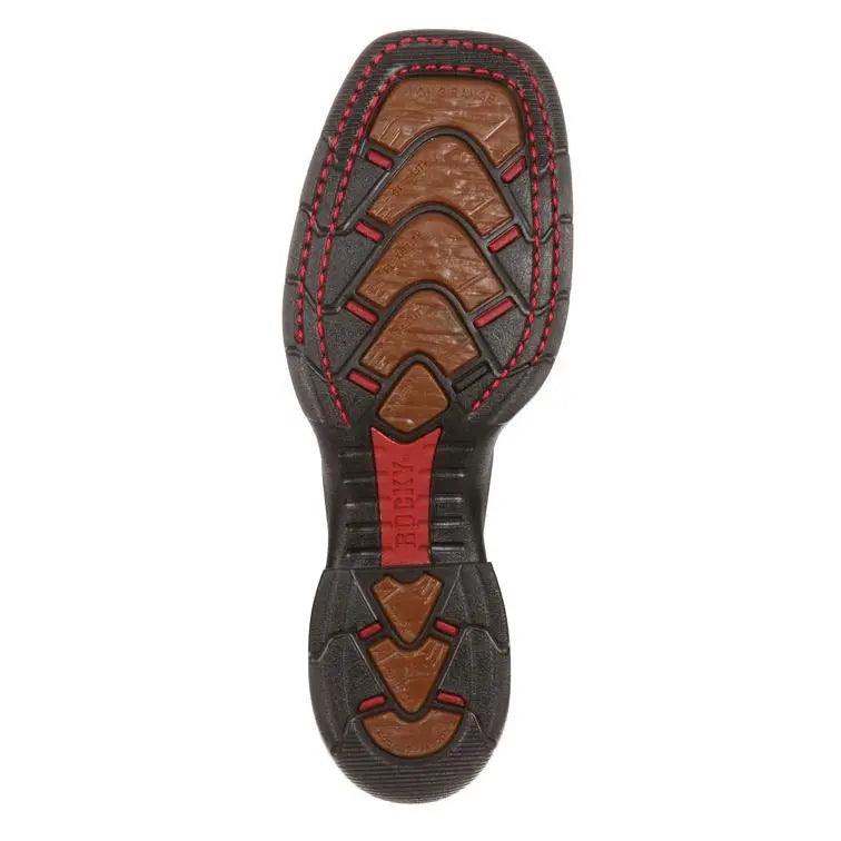 Rocky Long Range Mens Waterproof Western Pull-On Boot 8656 - BootSolution