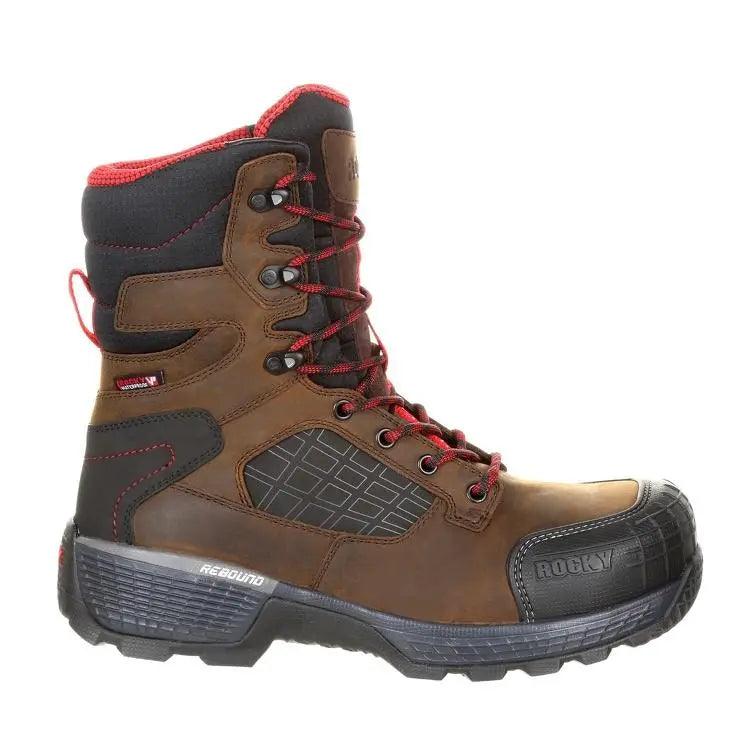 Rocky Men’s 8” Treadflex Composite Toe Waterproof Work Boot RKK0240 - BootSolution