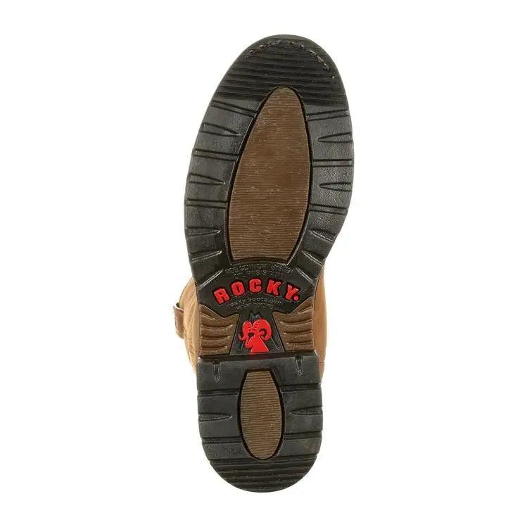 Rocky Original Ride Branson Mens Steel Toe Waterproof Western Roper Boot 2809 - BootSolution