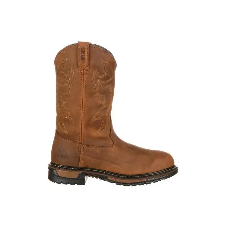 rocky original ride branson roper waterproof western boots