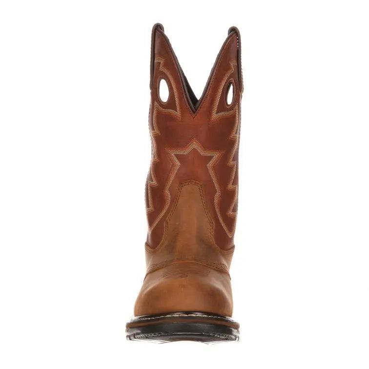 Rocky Original Ride Branson Saddle Roper Mens Western Boot 2775 - BootSolution