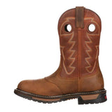 Rocky Original Ride Branson Saddle Roper Mens Western Boot 2775 - BootSolution