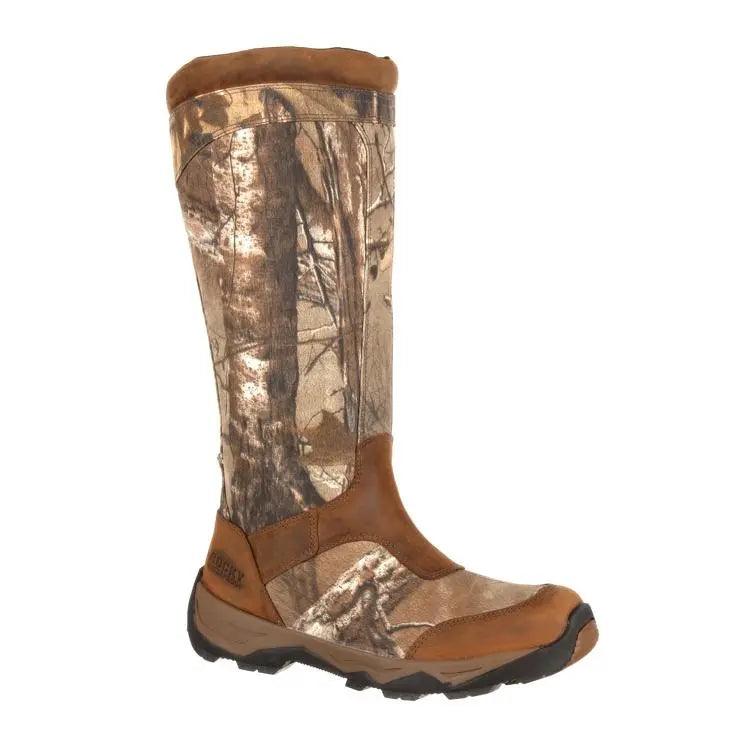 Rocky Snakeproof Waterproof Realtree Camo Side-Zip Men's Hunting Boot RKS0243 - BootSolution