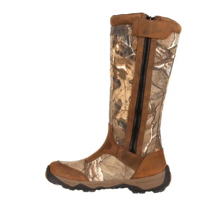 Rocky Snakeproof Waterproof Realtree Camo Side-Zip Men's Hunting Boot RKS0243 - BootSolution