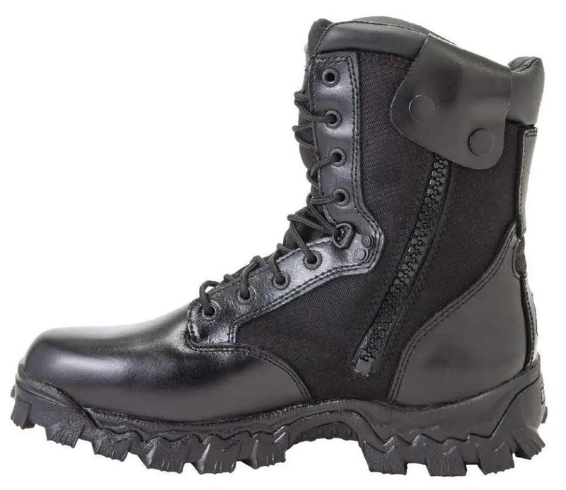 Rocky Waterproof Side Zipper Black Duty Boot 2173 - BootSolution