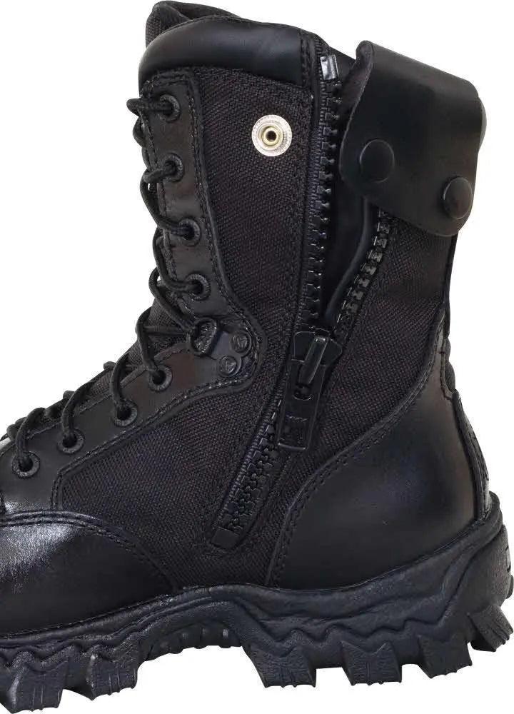 Rocky Waterproof Side Zipper Black Duty Boot 2173 - BootSolution