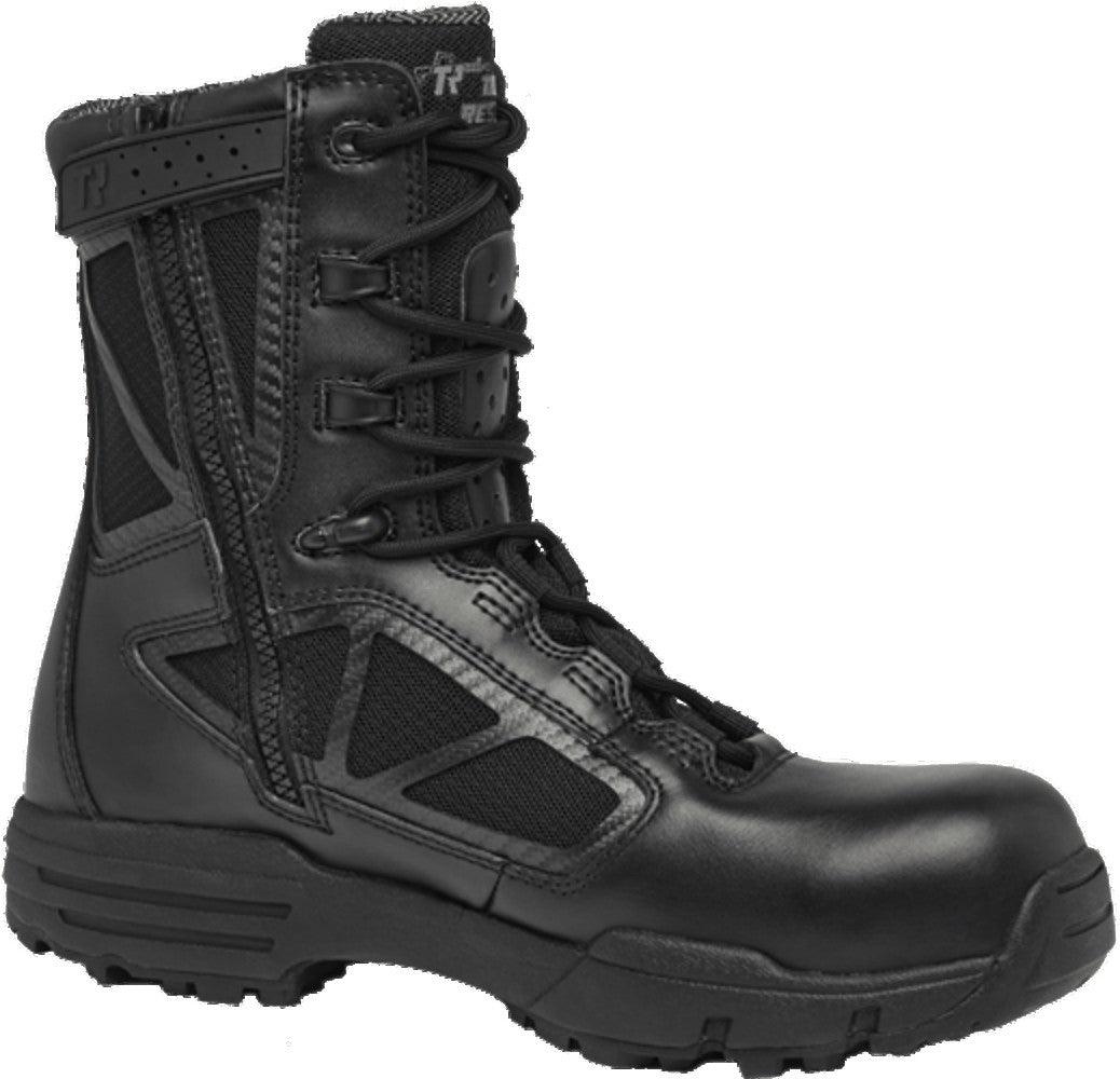 Tactical Research 8” Waterproof SideZip Composite Toe Boot TR998ZWPCT